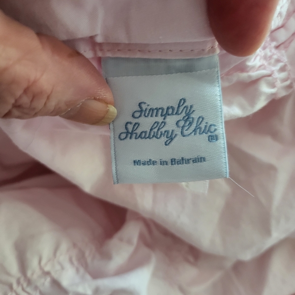 Simply Shabby Chic Pink Ruched Comforter Set - Picture 6 of 9